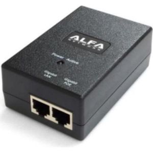 Alfa Network APOE2410G - 24 V Gigabit Passieve PoE Adapter, PoE-injector