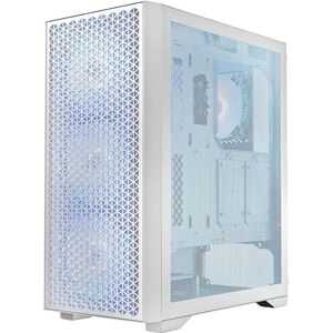 Logic DART PRO ARGB MIDI USB-C Gehäuse (ATX), PC-behuizing, Wit
