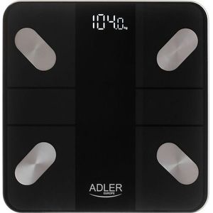 Adler - AD 8186 - Slimme Weegschaal - Zwart - Tuya