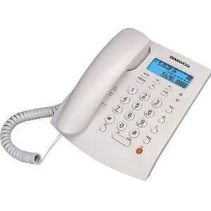 Daewoo DTC-310, Telefoon, Wit