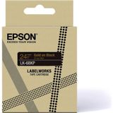 Epson LK-6BKP Zwart, Goud