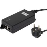 Allnet PoE injector 1G/2.5G/5G PoE & PoE bt (15.4W/30W/60W) / kunststof behuizing / ALL-PI102-BT60-5G (802.3bt (PoE++), 60 W), PoE-injector