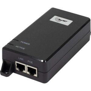 Allnet - ALL-PI102-BT60-5G - PoE Injector - Kunststof - 60W, 5 Gbps