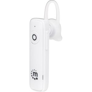 Manhattan IC Intracom Bluetooth Headset (Draadloze, USB-A), Kantoorheadset, Wit