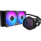 Cooler Master - MasterLiquid 240 Atmos II Pixel LCD - CPU Waterkoeler - Zwart - 240 mm Radiator