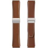 Dux Ducis YA-serie echt leren band (22 mm, Echt leer), Horlogebandjes, Bruin