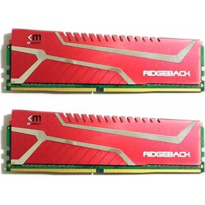 Mushkin DDR4 - 32 GB - 3200 - CL - 16 - Dual kit, Redline (rood, MRB4U320GJM16GX2) (2 x 16GB, 3200 MHz, DDR4 RAM, DIMM 288 pin), RAM, Rood