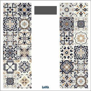 Laica, Weegschaal, Digitale Personenwaage Braun Verre trempé 180 kg (180 kg)