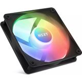 NZXT F140 RGB CORE black - Ventilator 1 stuks - 140 mm - 4 Pins - 500rpm - 1500rpm - RGB - zwart
