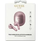 Guess True Wireless Triangle Logo TWS Bluetooth In-ear Oordopjes - Paars