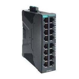Moxa Kompakter industrieller Gigabit-Smart-Ethernet-Switch mit 16 101001000BaseT(X), Netwerkschakelaar