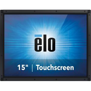 ēlo ET1590L OPEN FRAME MONITOR (1024 x 768 pixels, 15"), Monitor, Zwart
