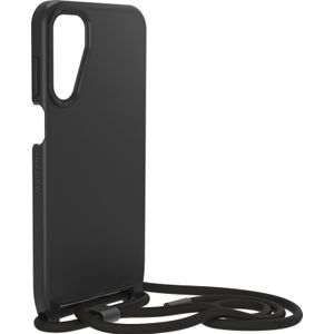 OtterBox React Halsketting - Smartphonehoesje met ketting (Galaxy A15 5G, Galaxy A15), Smartphonehoes, Zwart
