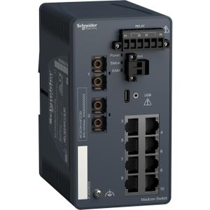 Schneider Electric MCSESM103F2CS0 (10 ports), Netwerkschakelaar