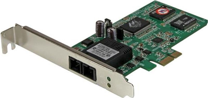 StarTech.com PCI Express (PCIe) gigabit Ethernet Multimode SC glasvezelnetwerkadapterkaart NIC 550 m