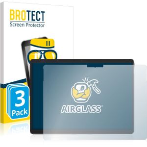 BROTECT AirGlass kogelwerende glasfolie (3 Stuk, Microsoft Surface Pro 8), Tablet beschermfolie