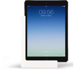 TabLines TWP019W Muurbeugel voor Apple iPad Mini 6 (2021), wit, Tablethouder