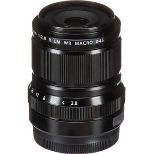 Fujifilm Fujinon XF 30mm F2.8 R LM WR Makro (Fujifilm X, APS-C / DX), Objectief, Zwart