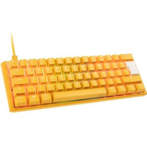 Ducky - One 3 - Toetsenbord - Geel - Bedraad - Mini Formaat