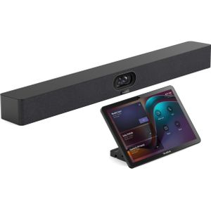 Yealink Barre Visio A40 multiplateforme CTP25 5-10 person., Conferentieapparaten, Zwart
