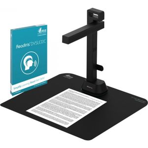 I.R.I.S. IRIScan Desk 6 Pro - A3-Documentscanner - Zwart - Mobiele Desktop Camera Scanner
