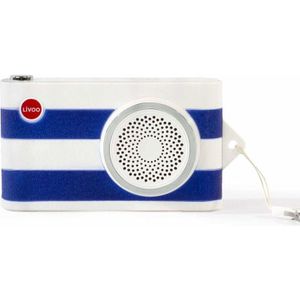 Livoo Bluetooth Luidspreker 2 in 1 (8 h, Oplaadbare batterij), Bluetooth luidspreker, Blauw