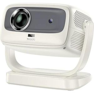 Yesido - Smart Projector (TV13) - 1280x720P, 190ANSI, Android 9.0, Bluetooth V5.1 - White (190 lm), Beamer, Wit