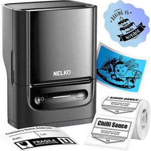 Nelko - PM220 - Thermische Etikettenprinter - Zwart