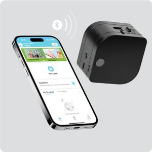 Phomemo P12 Pro BLA (203 dpi), Labelprinter, Zwart