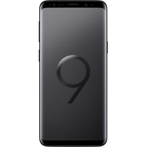 Samsung Galaxy S9 EU (64 GB, Middernachtelijk zwart, 5.80"", Hybride dubbele SIM, 12 Mpx, 4G), Smartphone, Zwart