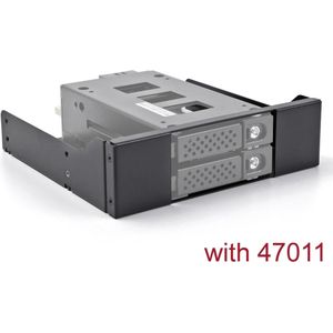 Delock 5.25? Metalen montageframe voor verwijderbare frames 47011, Accessoires voor harde schijven