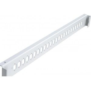 Stalflex Optiekpaneel 19" 1U 24xCS SLX Grijs P19-1U-24S-G, Server accessoires, Grijs