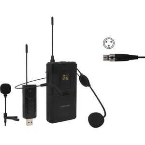 Fonestar - Mic Petaca - Draadloze Microfoon - UHF - Beltpack