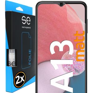 Smart Engineered 2x3D Screen Protector voor Samsung Galaxy A13 mat (2 Stuk, Galaxy A13), Smartphone beschermfolie