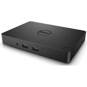 Dell WD15 USB-C docking station (Docking Port), Docking station + USB-hub, Zwart