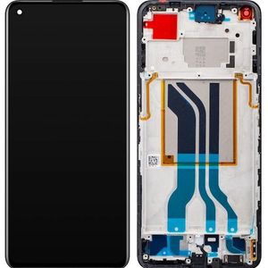 realme Beeldscherm GT2 zwart (Scherm), Onderdelen voor mobiele apparaten, Zwart