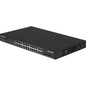 edimax Gigabit PoE-schakelaar (28 ports), Netwerkschakelaar, Zwart