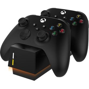 Snakebyte XB Laadstation TWIN Charge X zwart (Xbox One X), Accessoires voor spelcomputers, Zwart