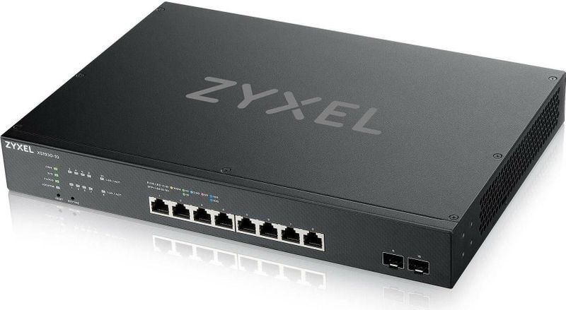 Zyxel XS1930-10 netwerk-switch Managed L3 10G Ethernet (100/1000/10000) Zwart