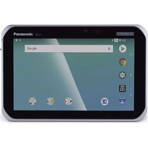 Panasonic Tablet Toughbook FZ-L1 streepjescodescanner (4G, 7", 16 GB, Black, Zilver), Tablet, Zilver, Zwart
