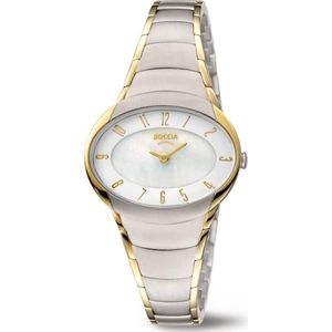 Boccia, Horloge, 3255-04 Dames Titanium 32mm 5ATM Horloge, Veelkleurig, (Analoog horloge, 32 mm)