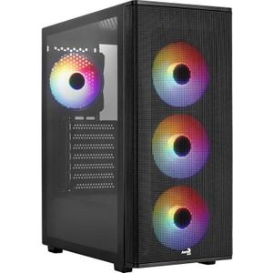 Aerocool - Designer ARGB - PC-behuizing - Zwart - ATX Large