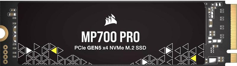 CORSAIR MP700 PRO - 4TB - M.2 PCIe Gen5 x4 NVMe 2.0 - Zwart
