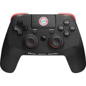 Snakebyte Draadloze Pro Controller -- FC Bayern München (Playstation), Controller, Zwart