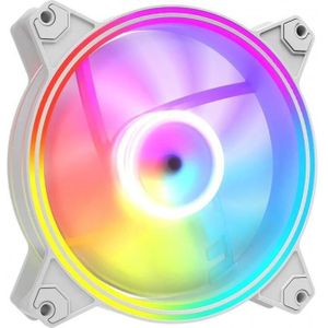 Modecom - VOLCANO APEX 120 ARGB Ventilator - Wit - 120 mm - Stille werking