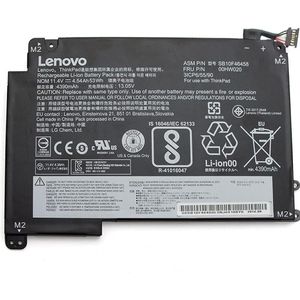 Lenovo ThinkPad laptop batterij (3 Cellen, 4540 mAh), Notebook batterij, Zwart