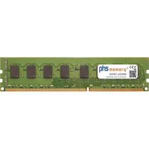 PHS-memory 4GB RAM-geheugen voor MSI Z97-G43 DDR3 UDIMM 1600MHz (MSI Z97-G43, 1 x 4GB), RAM Modelspecifiek