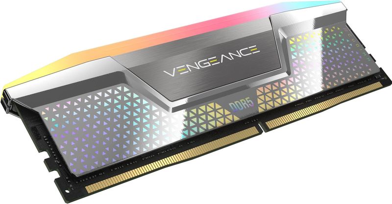 CORSAIR - VENGEANCE RGB - DDR5 Geheugen - 48GB - 8000MHz - Zilver