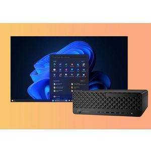 HP ELITEDESK 8 SFF G1I INTEL CORE ULTRA 5 235 32GO DDR5 1TO SSD W11P 1/1/1 WTY (1000 GB, 32 GB), PC, Zwart