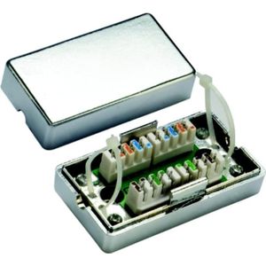 Datacom SpojovacÃ BOX STP Cat5e (2* záž™ez. pool) Zilver, Server accessoires, Zilver